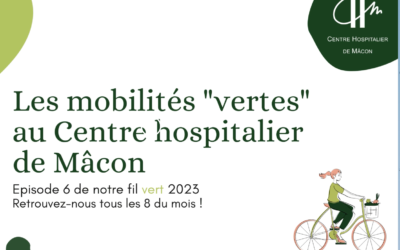 Les mobilités « vertes » au Centre hospitalier de Mâcon