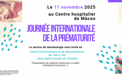 Journée internationale de la prématurité au Centre Hospitalier de Mâcon