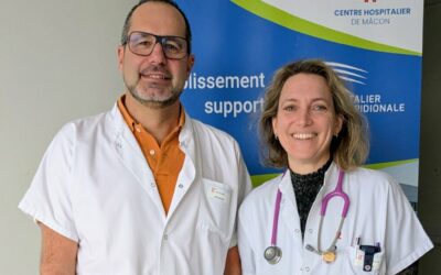 Nouveaux président et vice-présidente de la CME du Centre Hospitalier de Mâcon